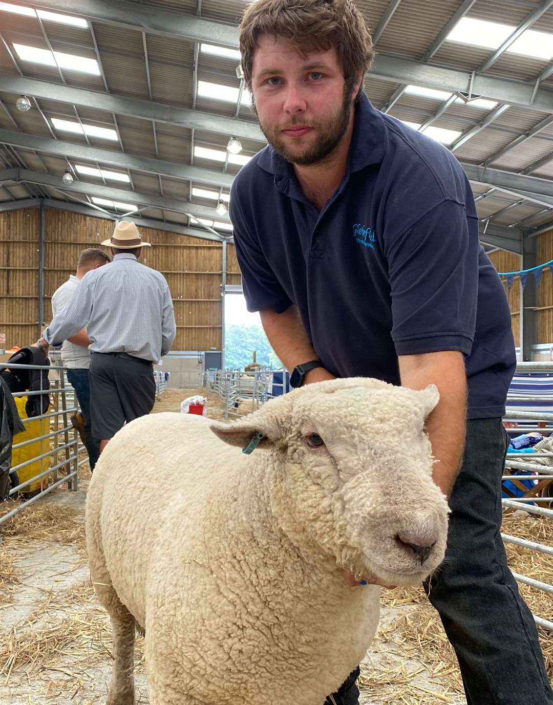 George Anstie with Hector