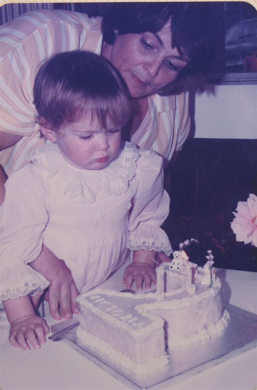 Victoria and her mother Margaret