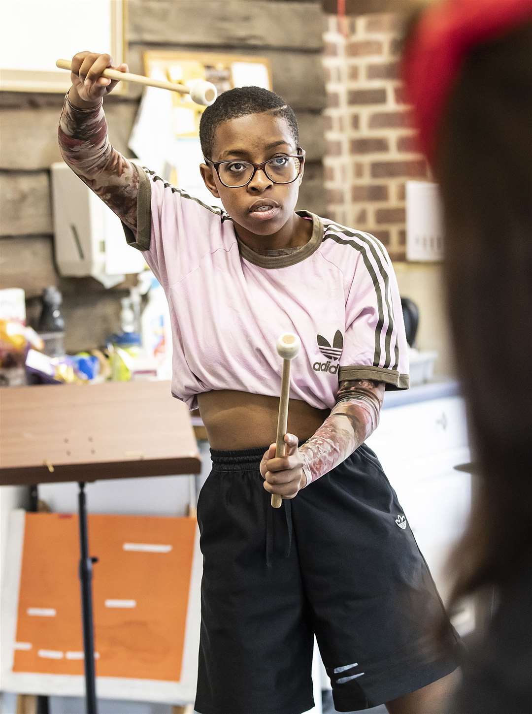 Rehearsals for Whistle down the Wind, picture Pamela Raith