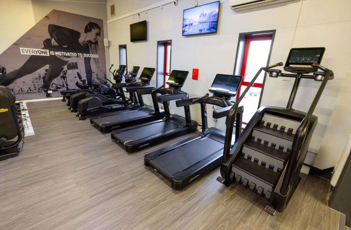 Refurbished cardio area