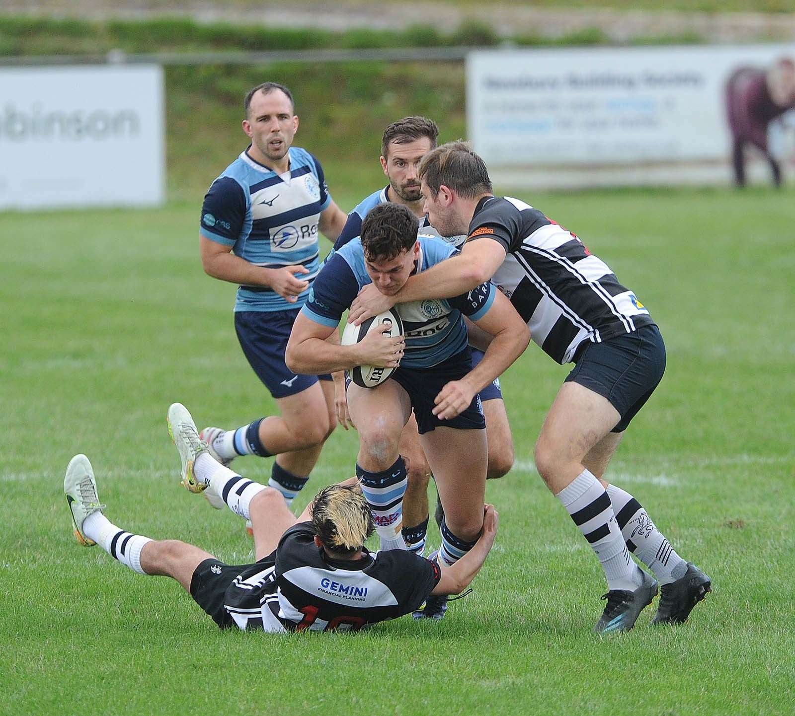 Blues drive forward