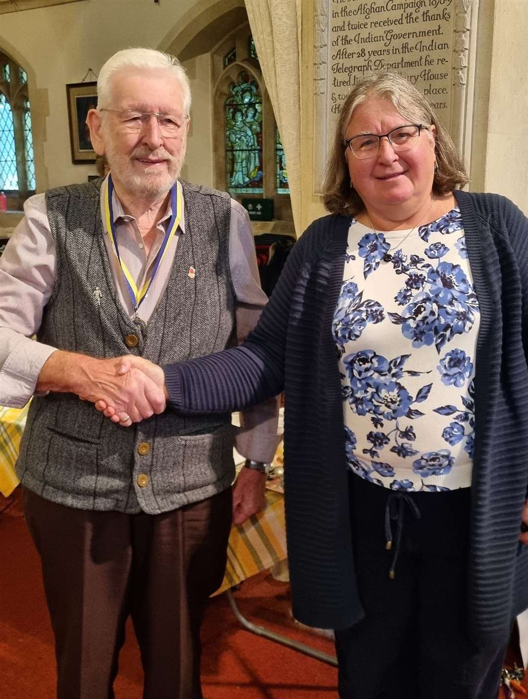 Bob Hills and Janet Lister