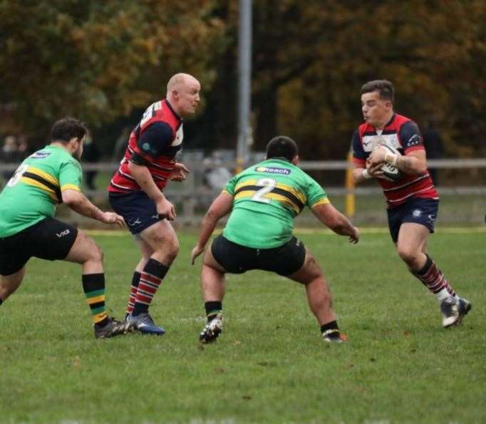 Dylan Stewart on the ball Pic: Ian Jack