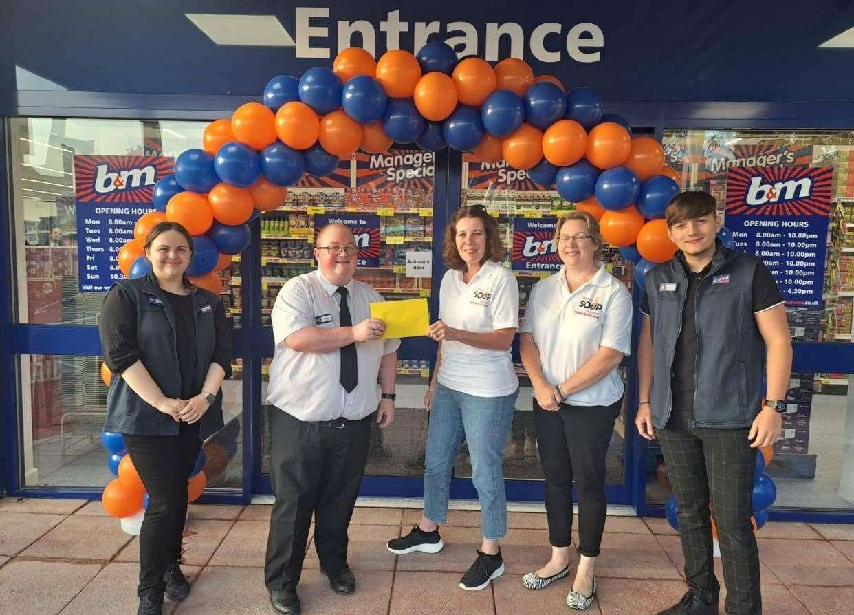 Newbury Soup Kitchen founders invited to attend B&M store opening in Newbury