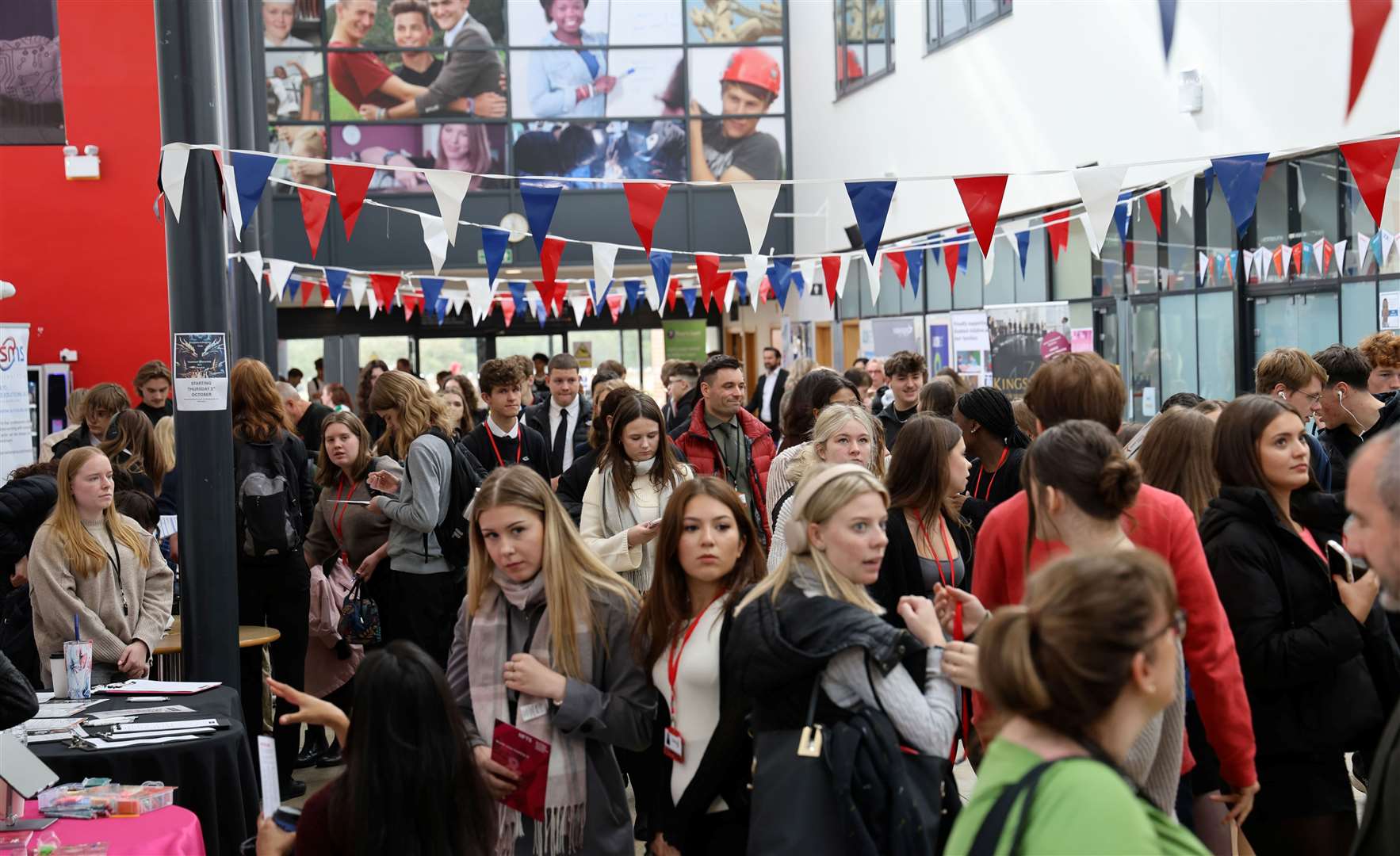 More than a thousand students attended this year’s careers fair