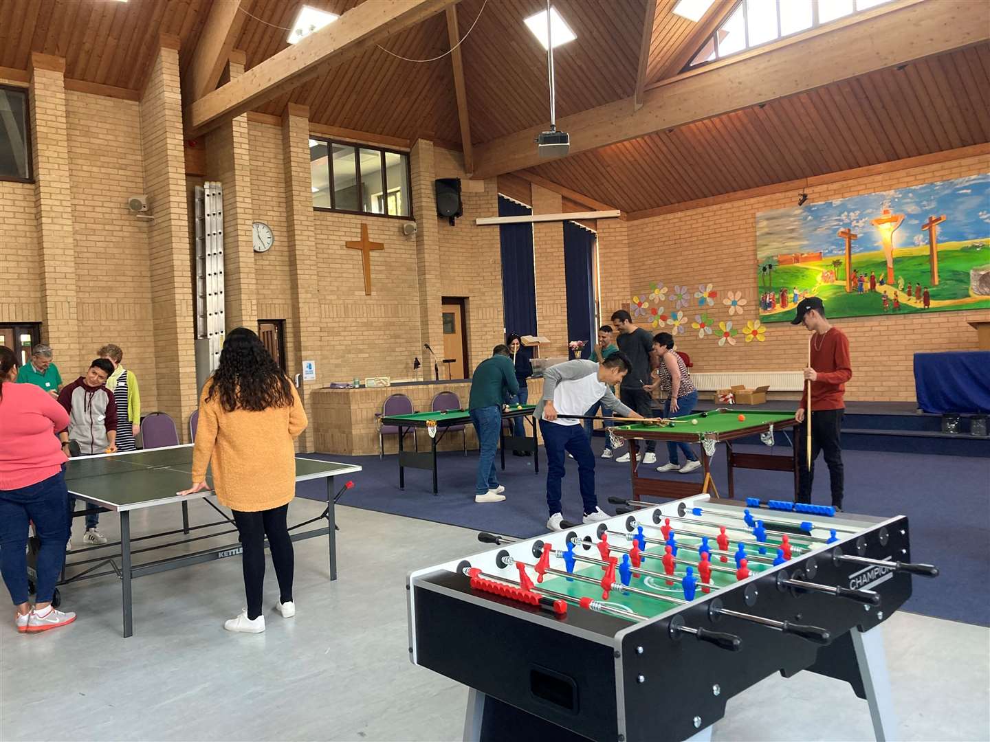 The event at Thatcham Baptist Church took place on Saturday 23rd. Picture by Carol Collis
