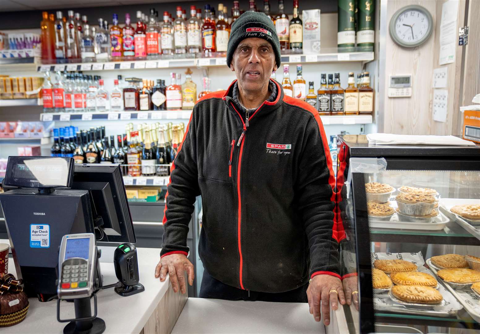 Upper Bucklebury postmaster Hasmukh Shingadia, who was wrongly convicted over the Horizon Post Office scandal. Pictured by Dan Charity for The Sun