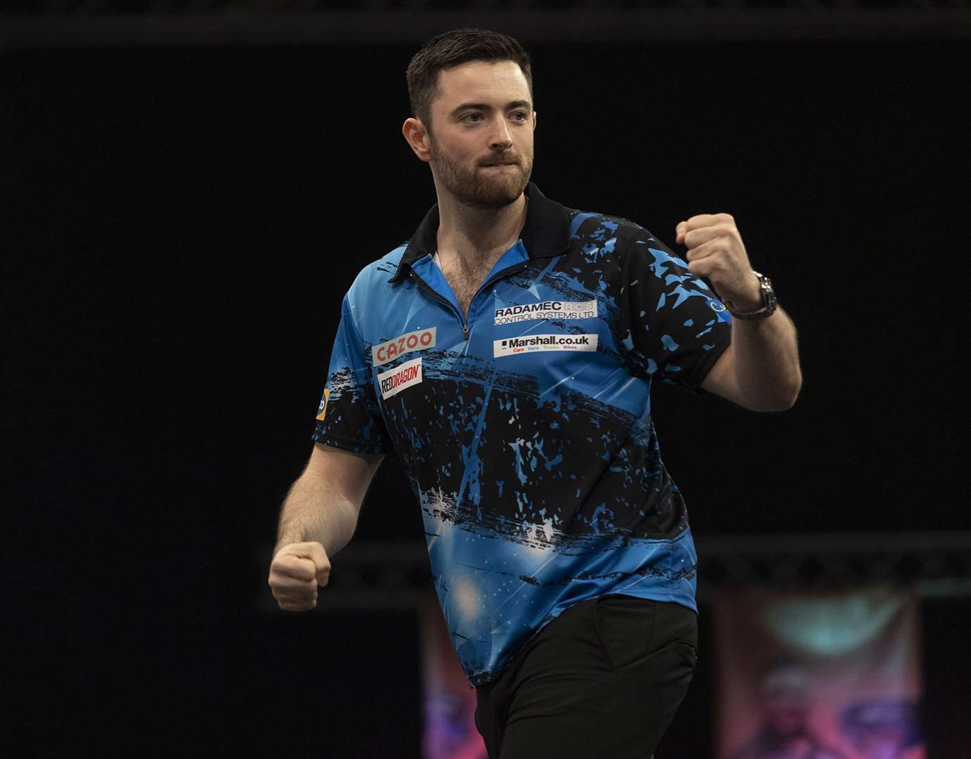 Luke Humphries will play Dave Chisnall in round three