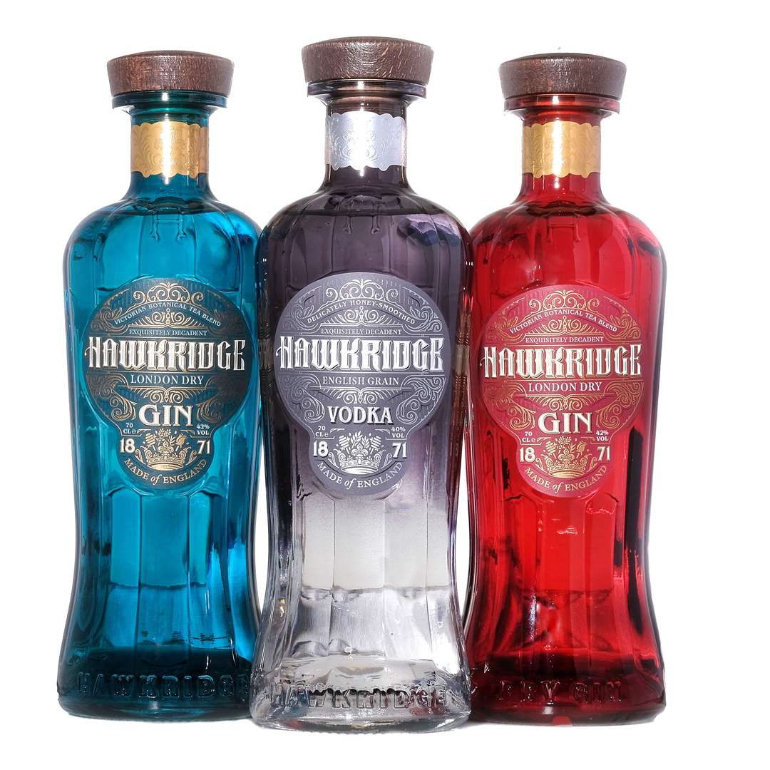 Hawkridge gin and vodka
