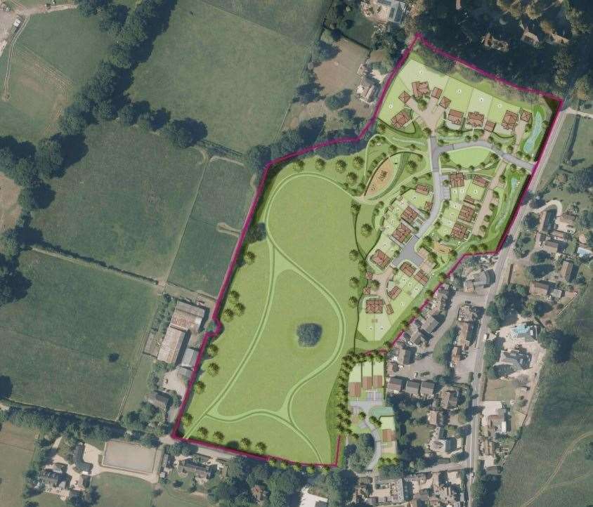 The plan for the homes. (51745383)