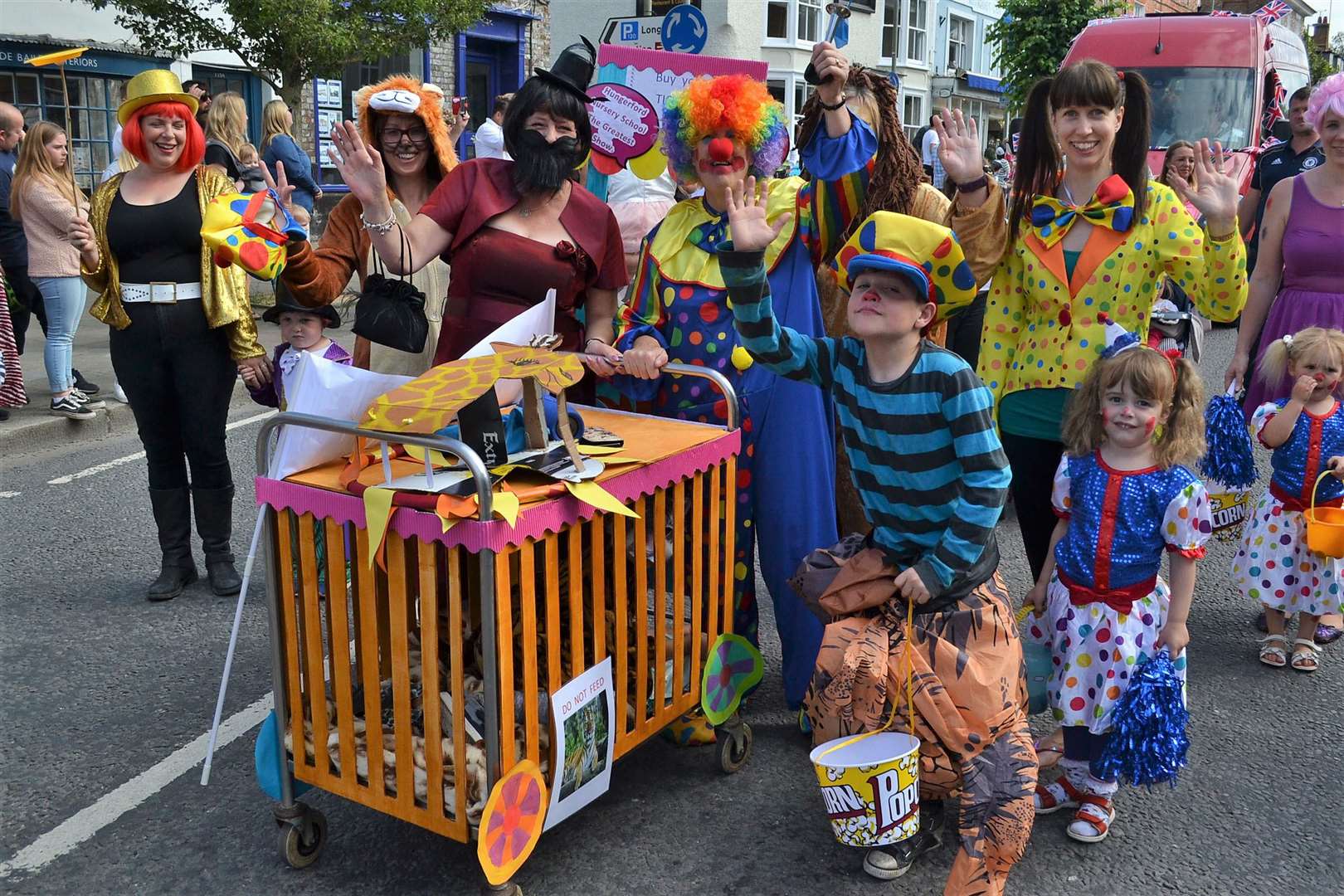 The 2019 Hungerford carnival parade