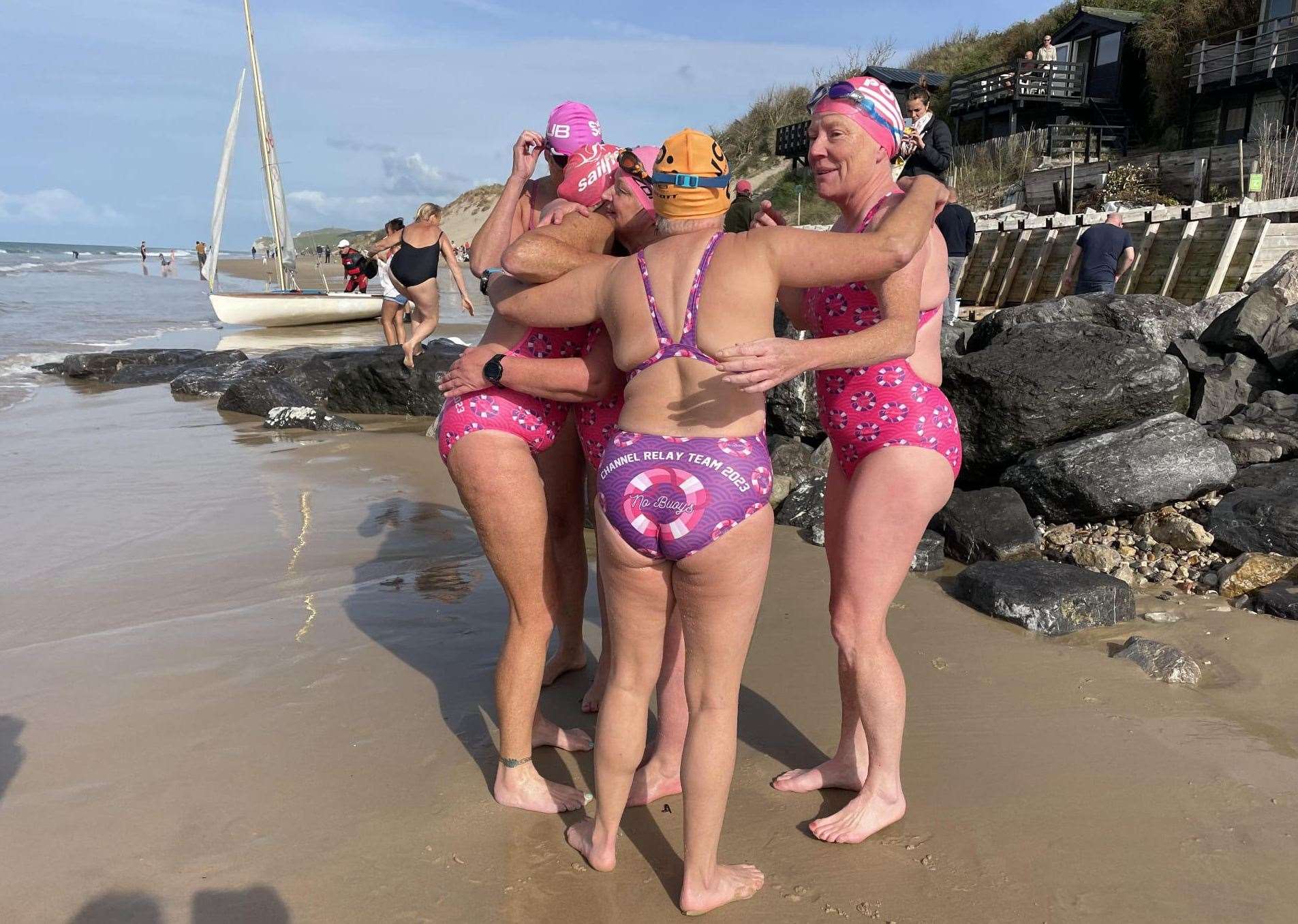 The 'No Bouys' team, picture: sent in