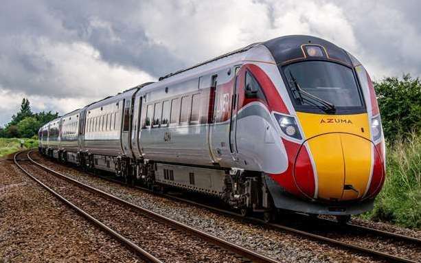 Trespassers blocked rail lines, causing delays