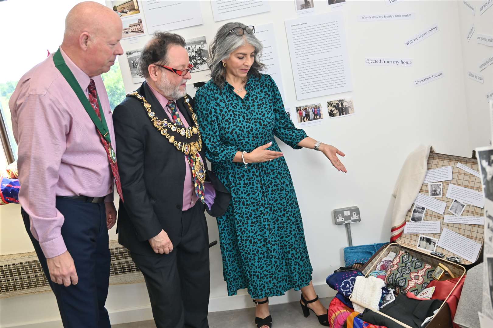 Ugandan exhibition at Greenham Control Tower