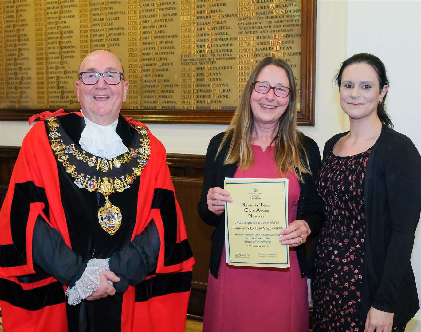 Newbury Civic Awards nominee - Community Larder volunteers