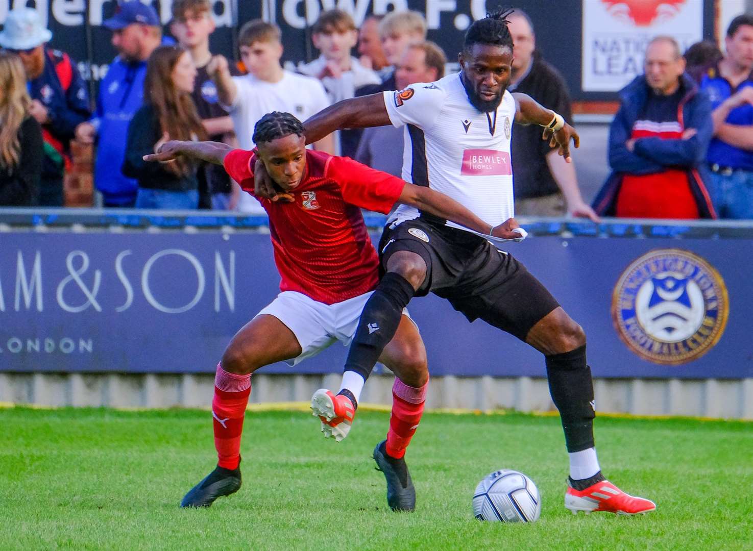 Simo Mbonkwi scored an opening day hat-trick