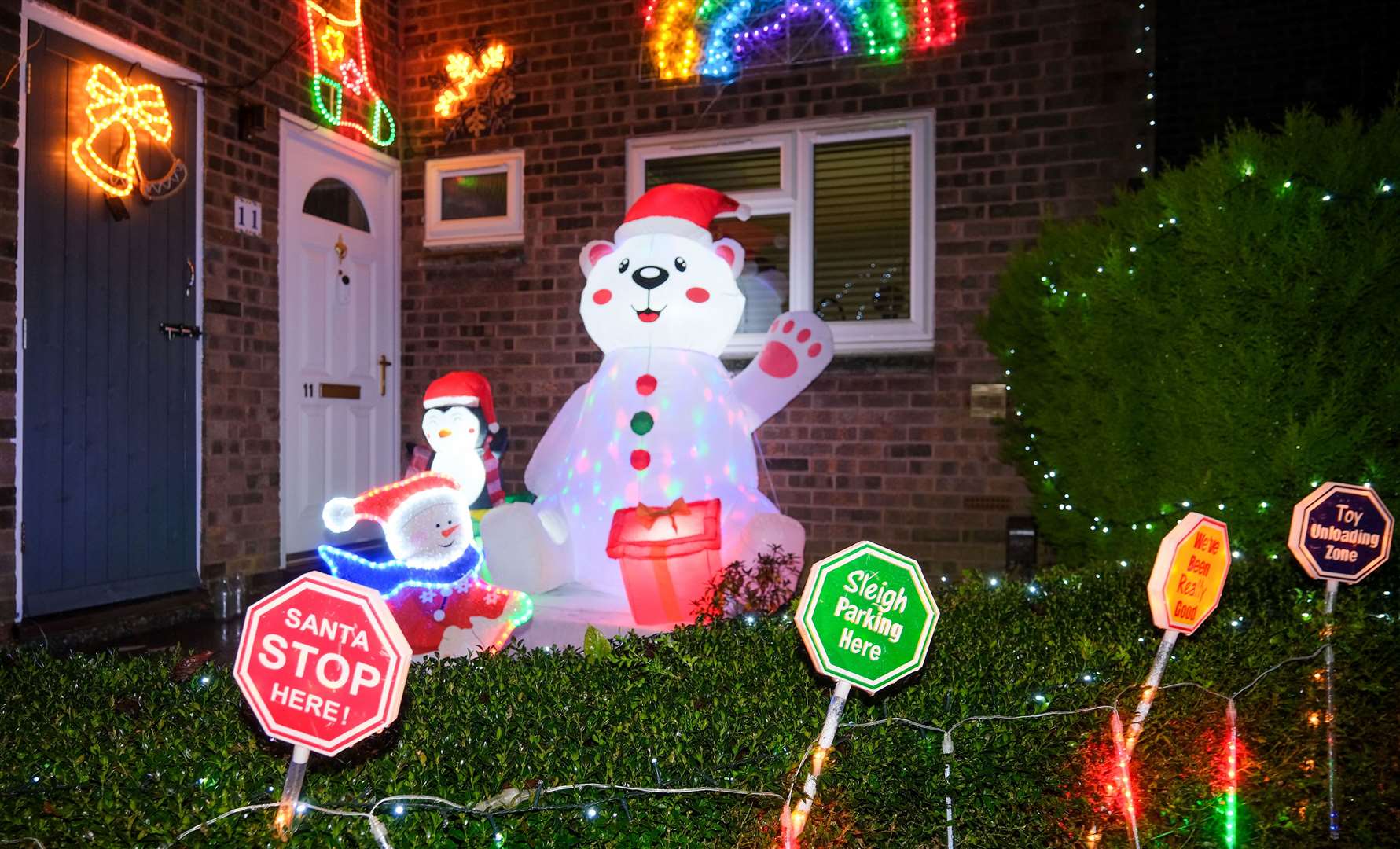 Festive-themed inflatables