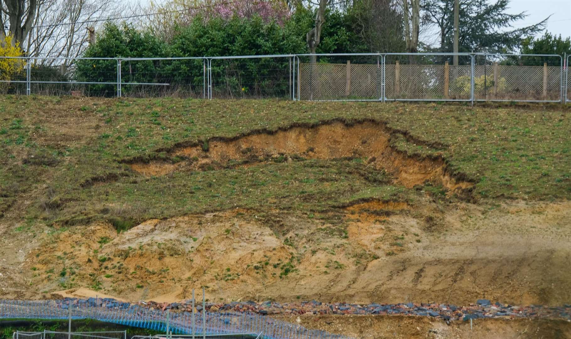 Land slide on Donnington Heights. (63246479)