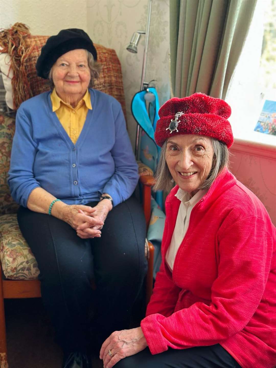 Residents and staff at Enbridge House Care Home in Woolton Hill donned flamboyant hats to raise money for Brain Tumour Research