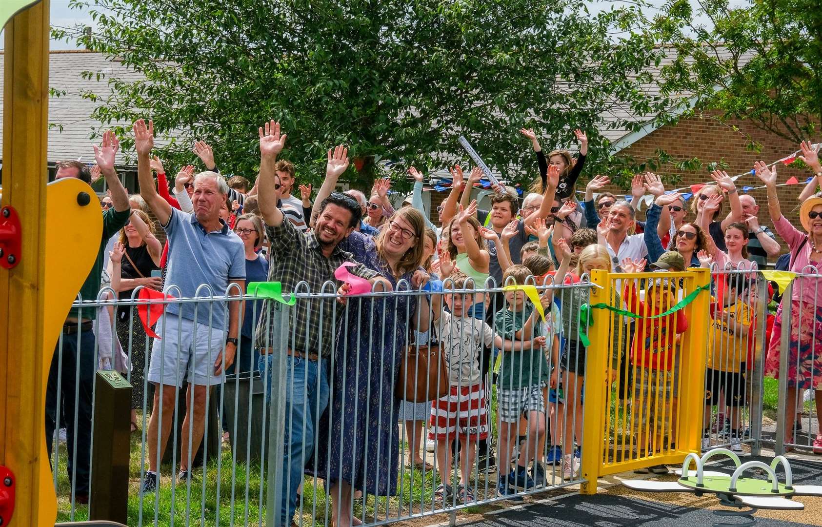 Opening of the new park in Chieveley