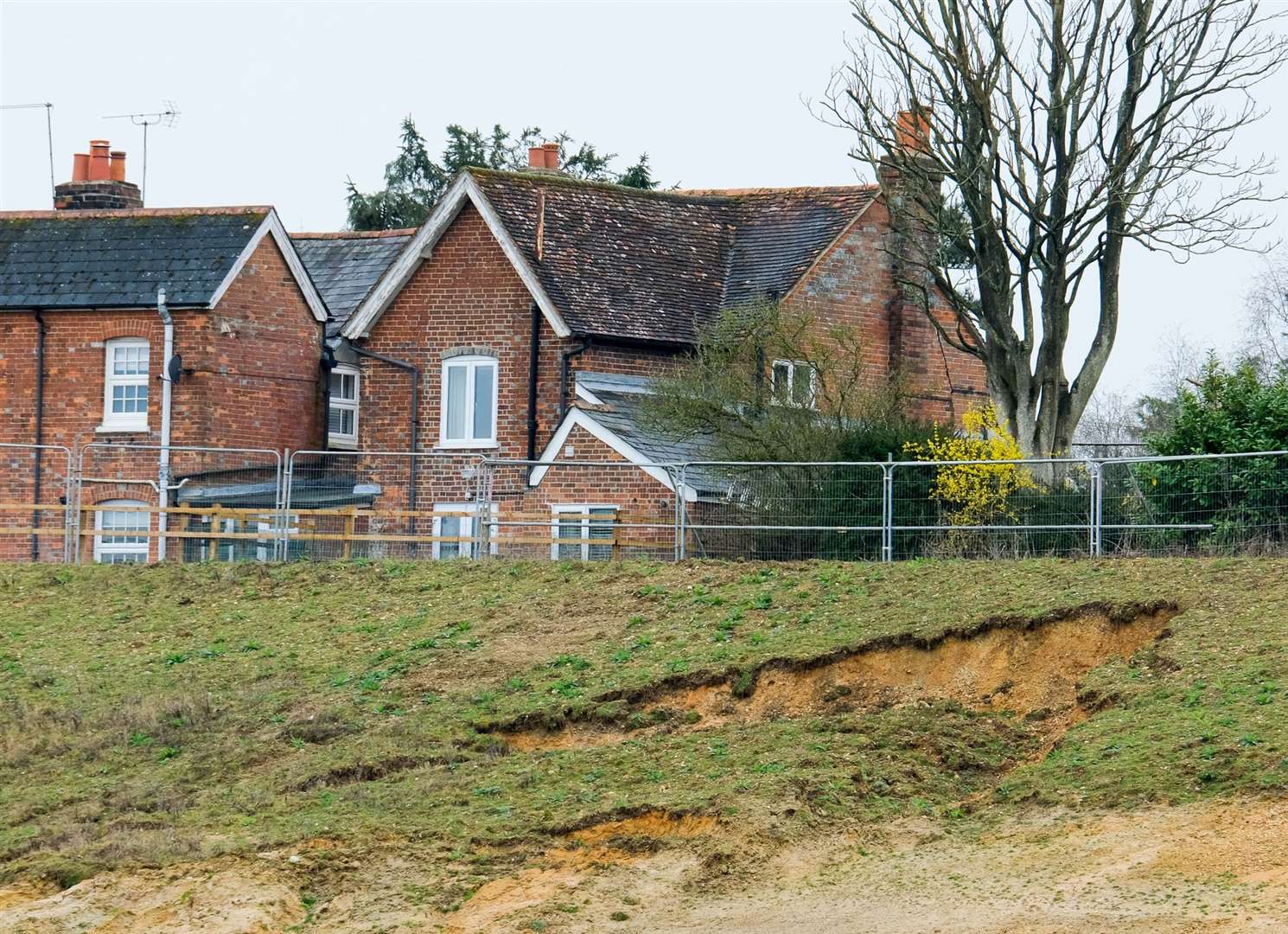Land slide on Donnington Heights. (63246302)