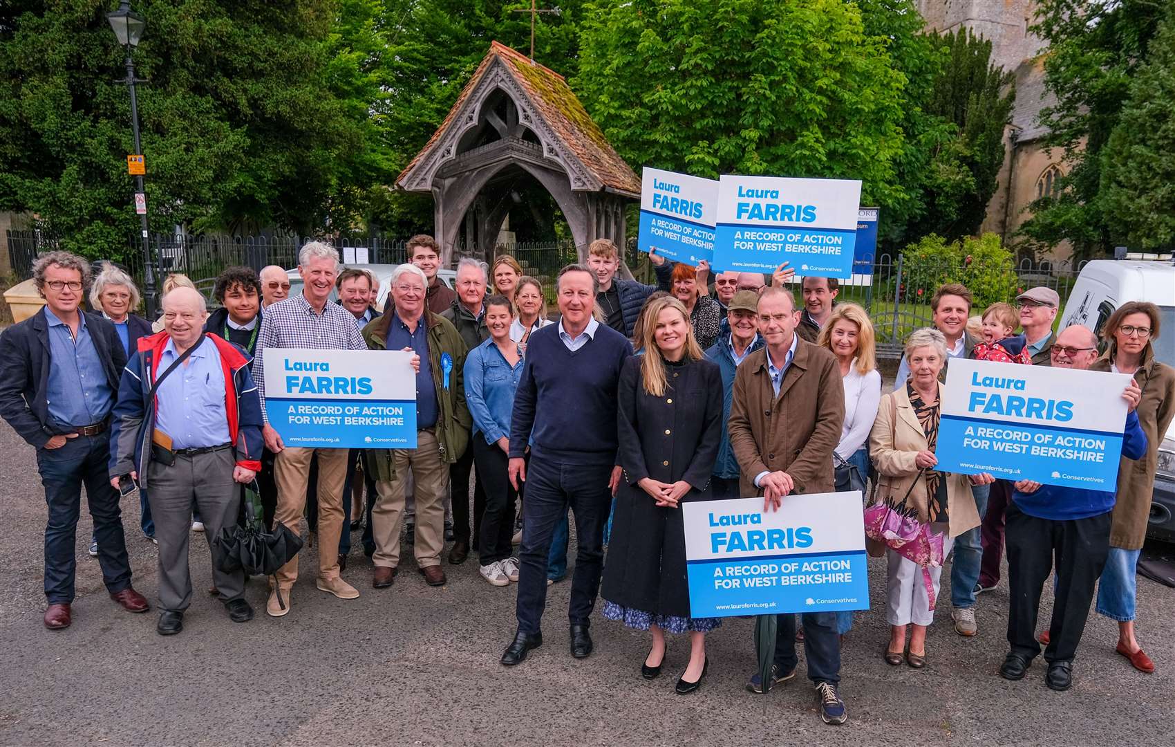 Lord Cameron visiting Lambourn to support Laura Farris