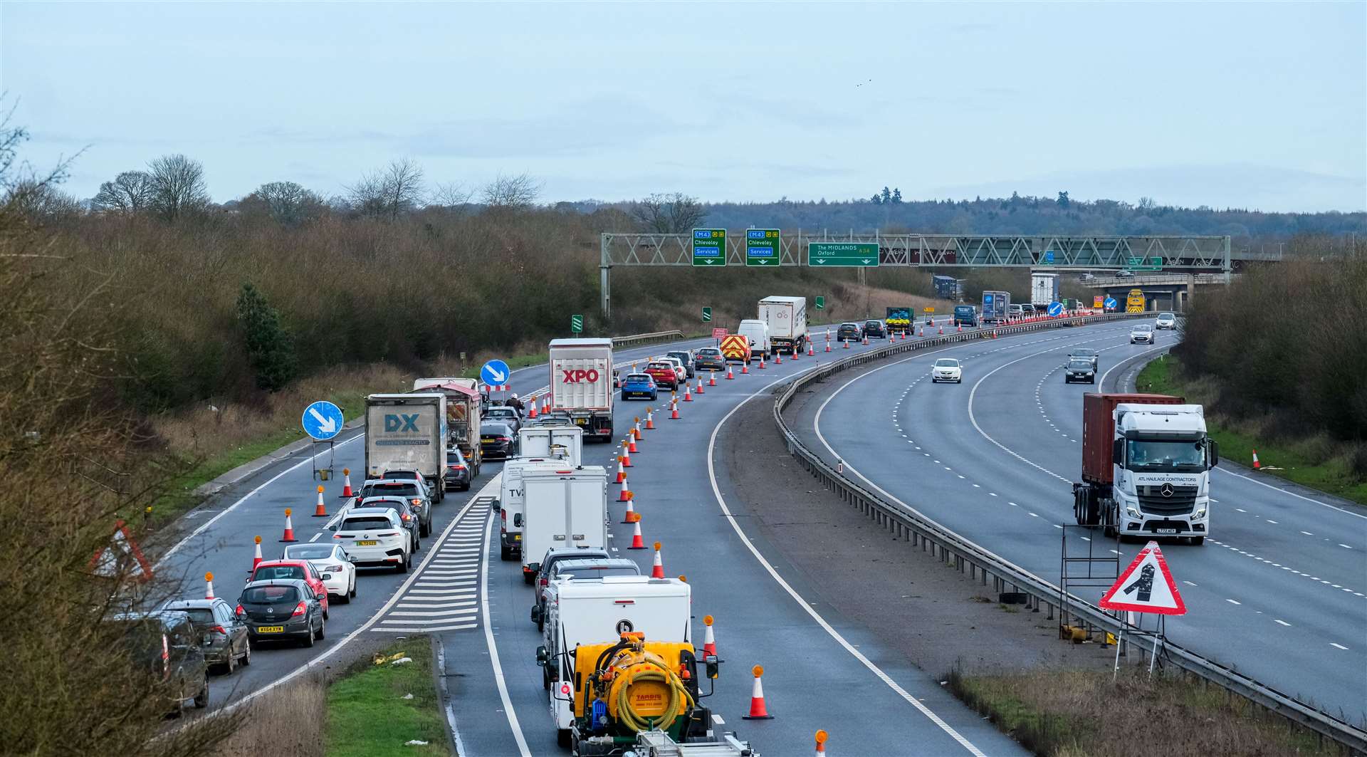 A34 northbound