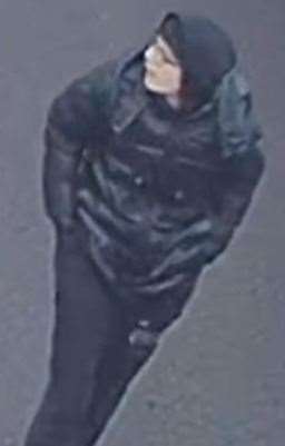 Police want to speak to this person in connection with the incident. Picture: TVP