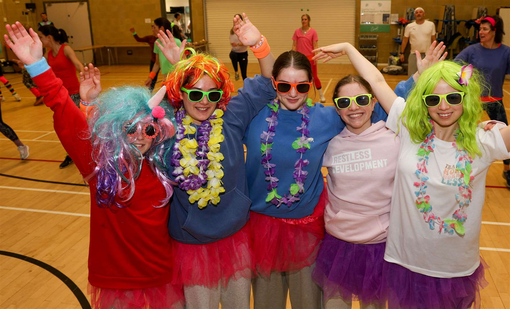 Thorngrove school annual charity aerobathon