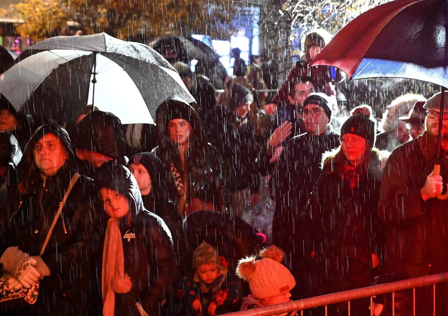Hungerford Christmas light switch on