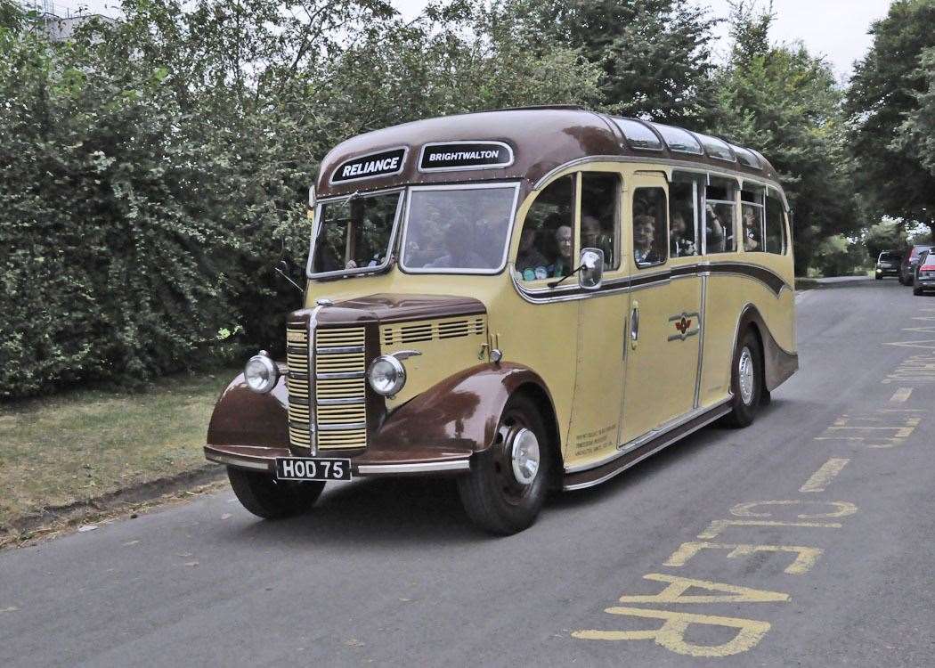 Reliance Bus Picture: David and Marion Canning