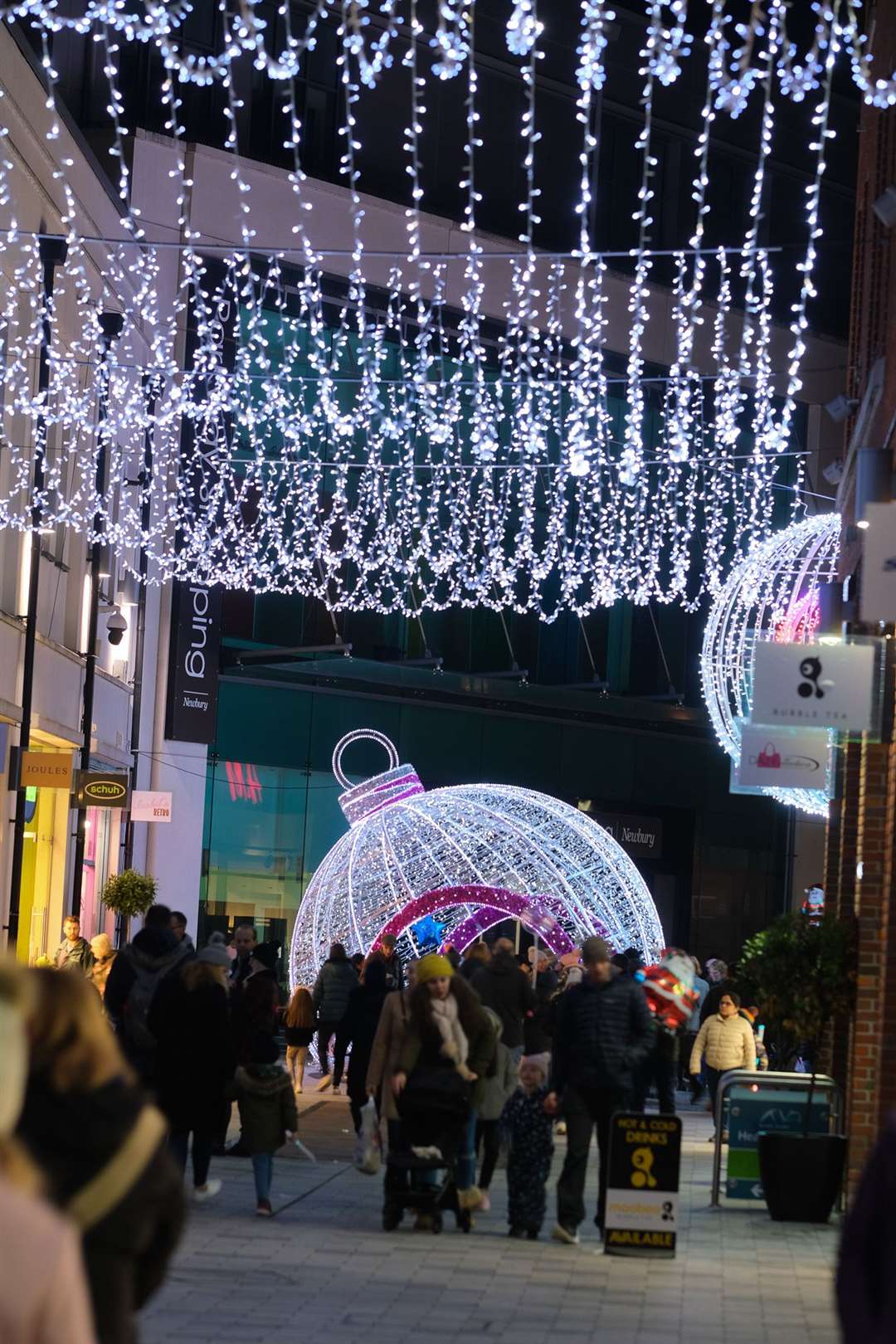 Parkway Shopping getting into the Christmas spirit