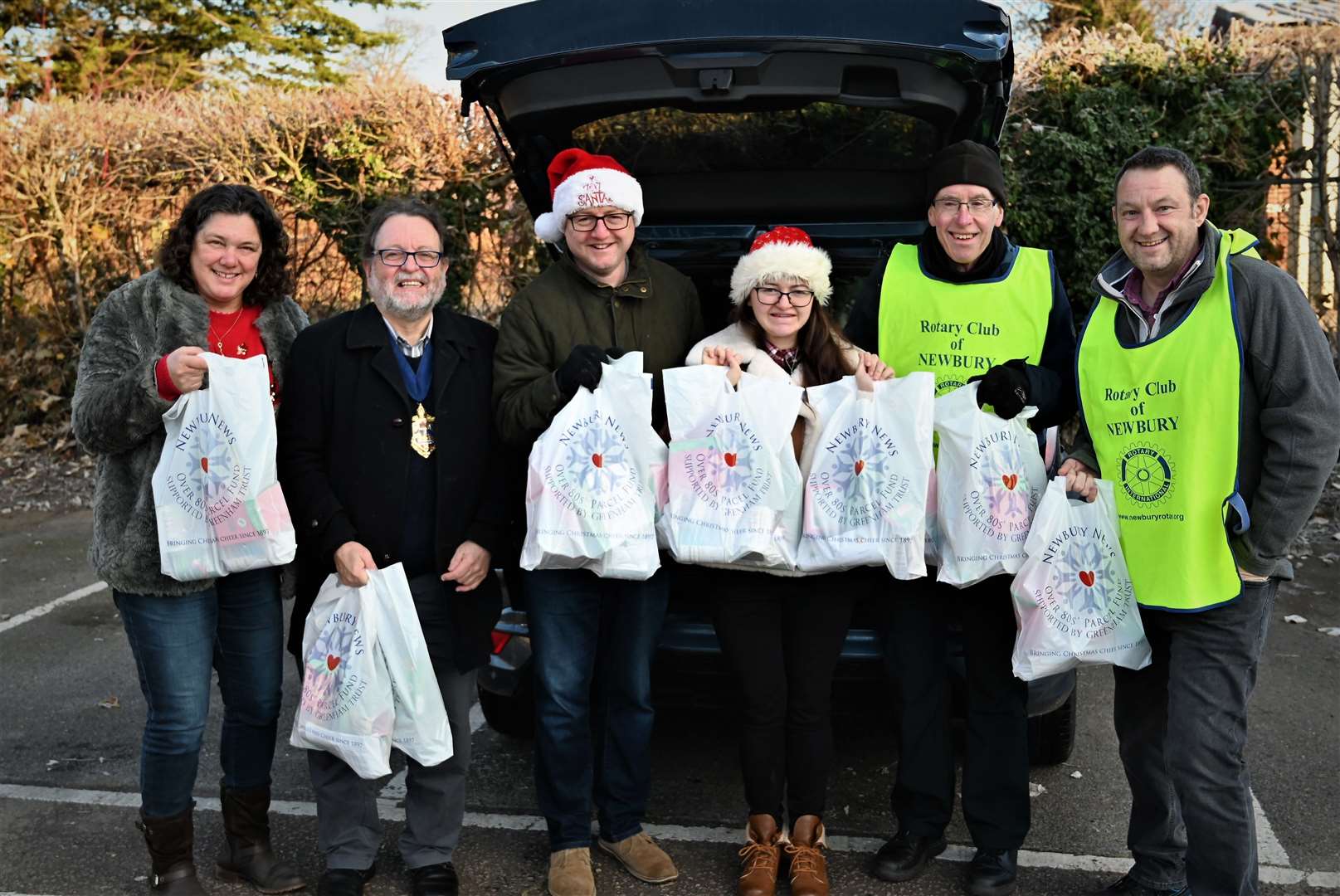 Thank you to everyone who helps to pack and deliver the parcels each Christmas