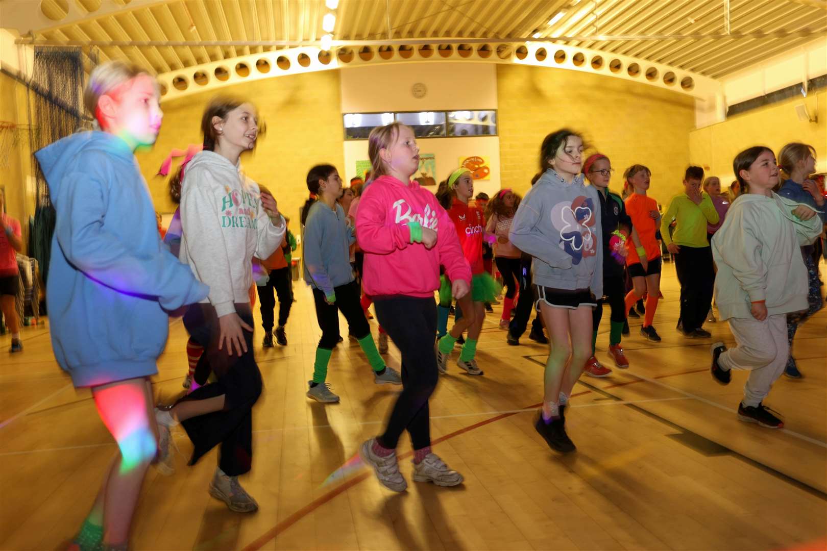 Thorngrove School’s annual charity aerobathon on Friday, February 14