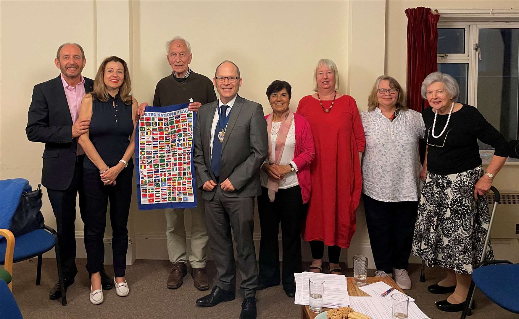 The Newbury branch of the United Nations Association's AGM