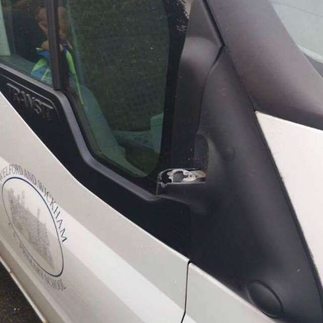 How the minibus was discovered on the morning of Monday, May 16