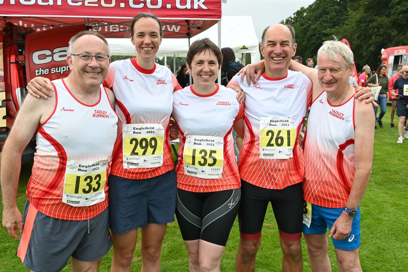 Tadley Runners at the event.