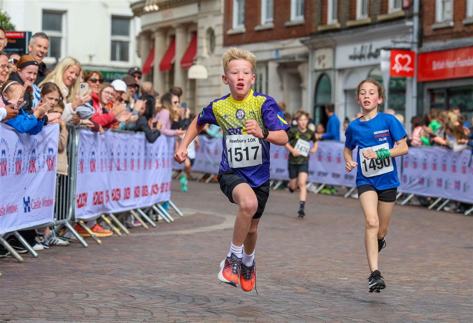 Newbury 10k - 5-10 years Race