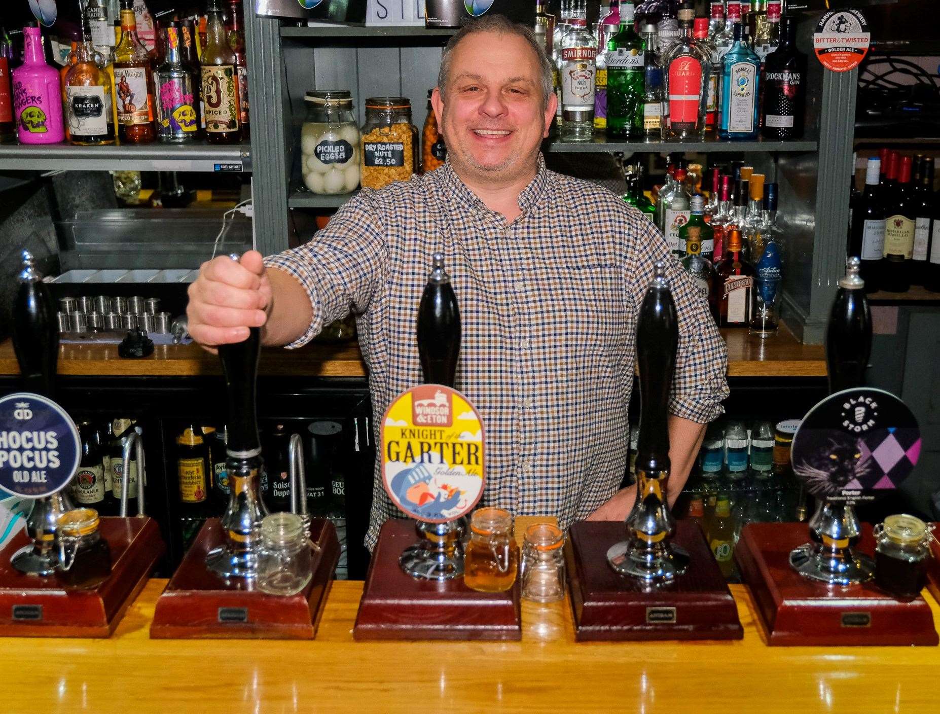 Newbury Business Improvement District (BID) chairman and The Catherine Wheel publican Warwick Heskins