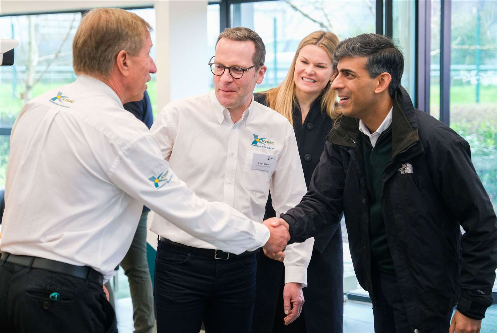 Rishi Sunak PM visits Xtrac in Thatcham