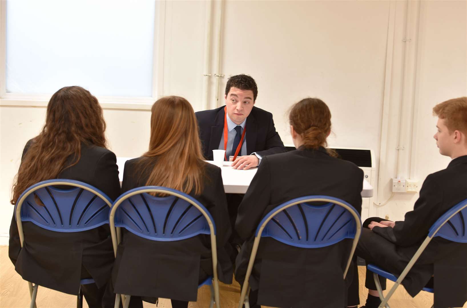 Industry leaders meet with Year pupils