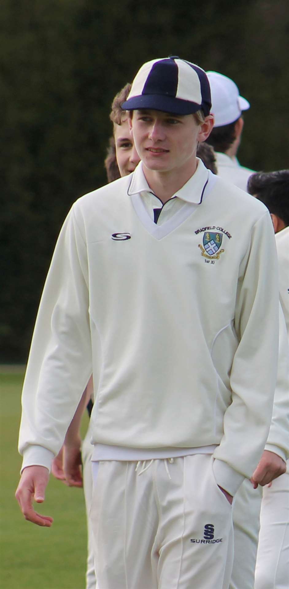 Gus Atkinson playing for Bradfield College (pic courtesy of Bradfield College)