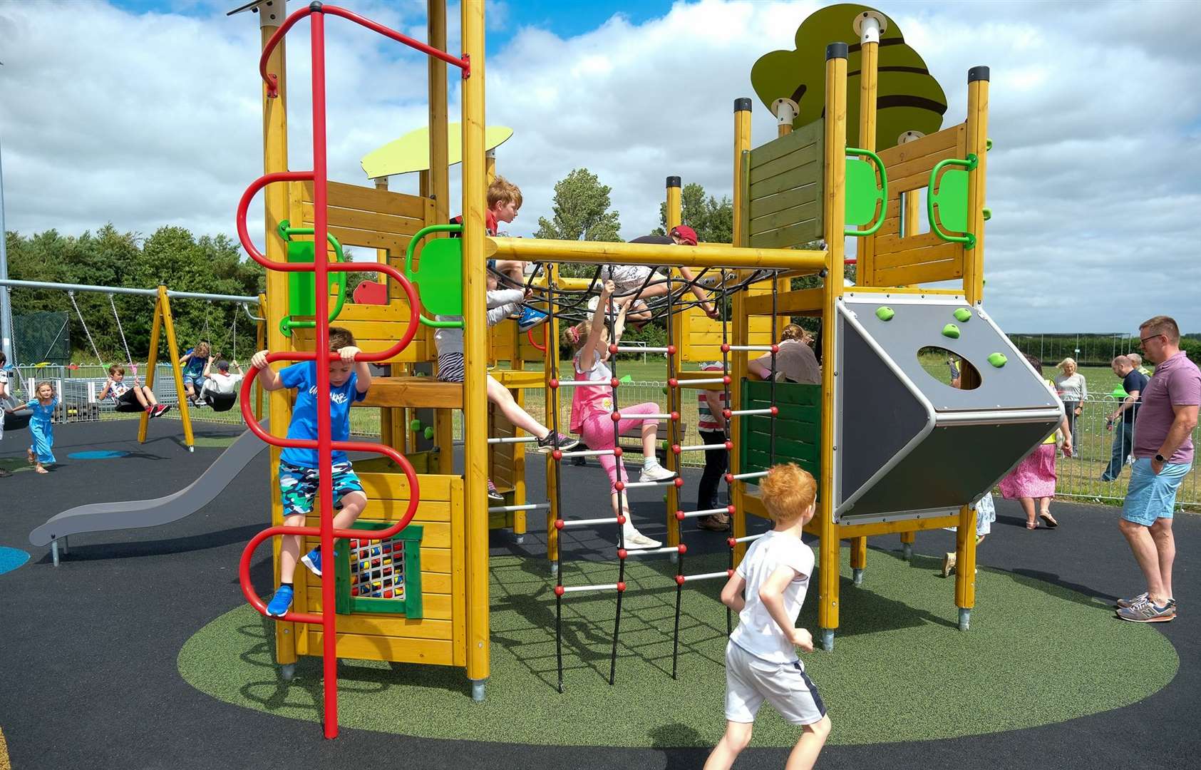 Opening of the new park in Chieveley