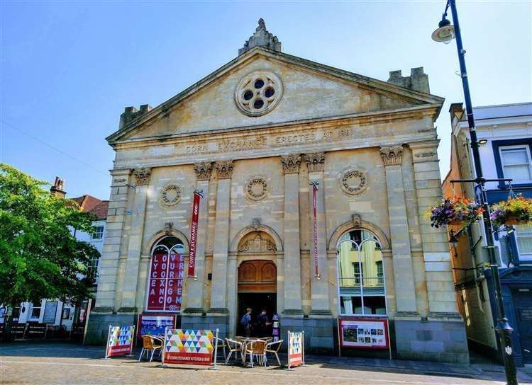 The tour starts outside Newbury’s Corn Exchange