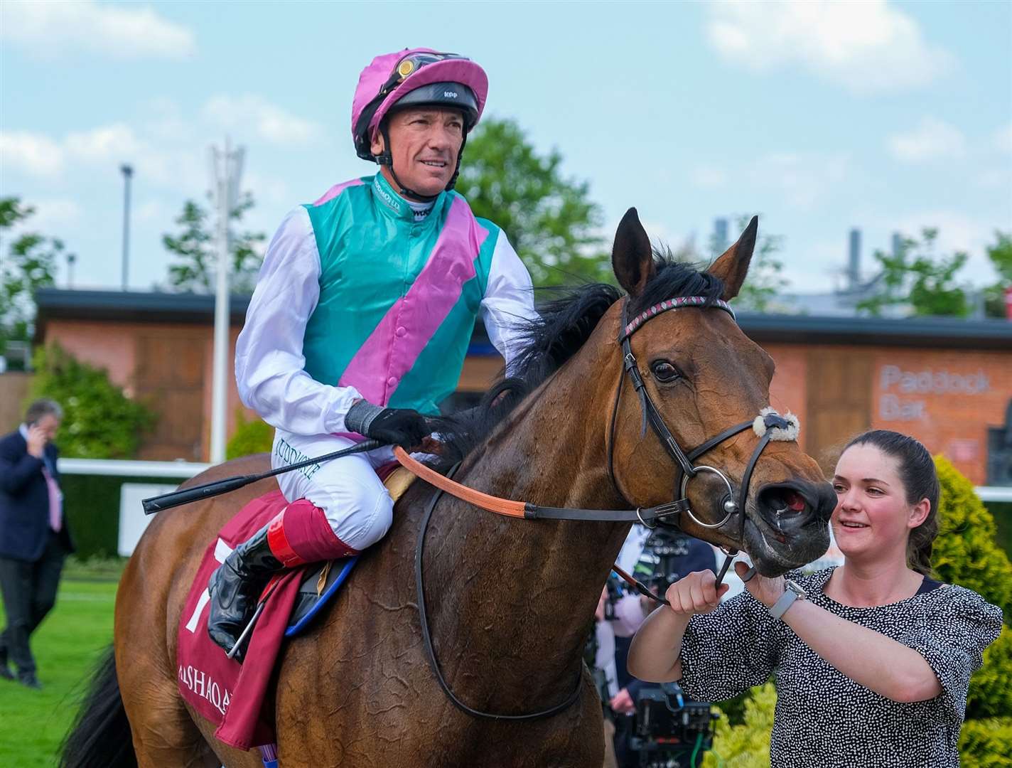Frankie Dettori pulled off a spectacular ride aboard Haskoy