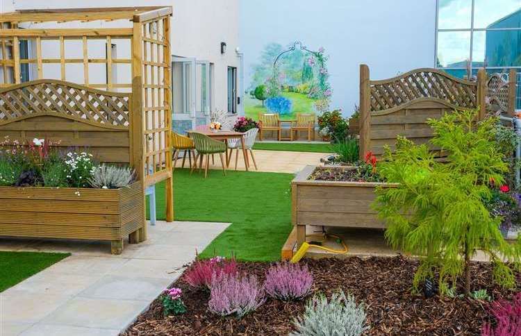 Garden built for existing Rainbow Rooms last year