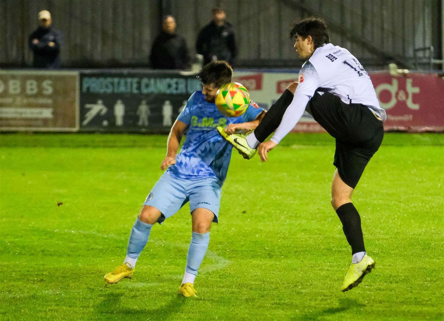 Winger Elis Watts was penalised for this challenge