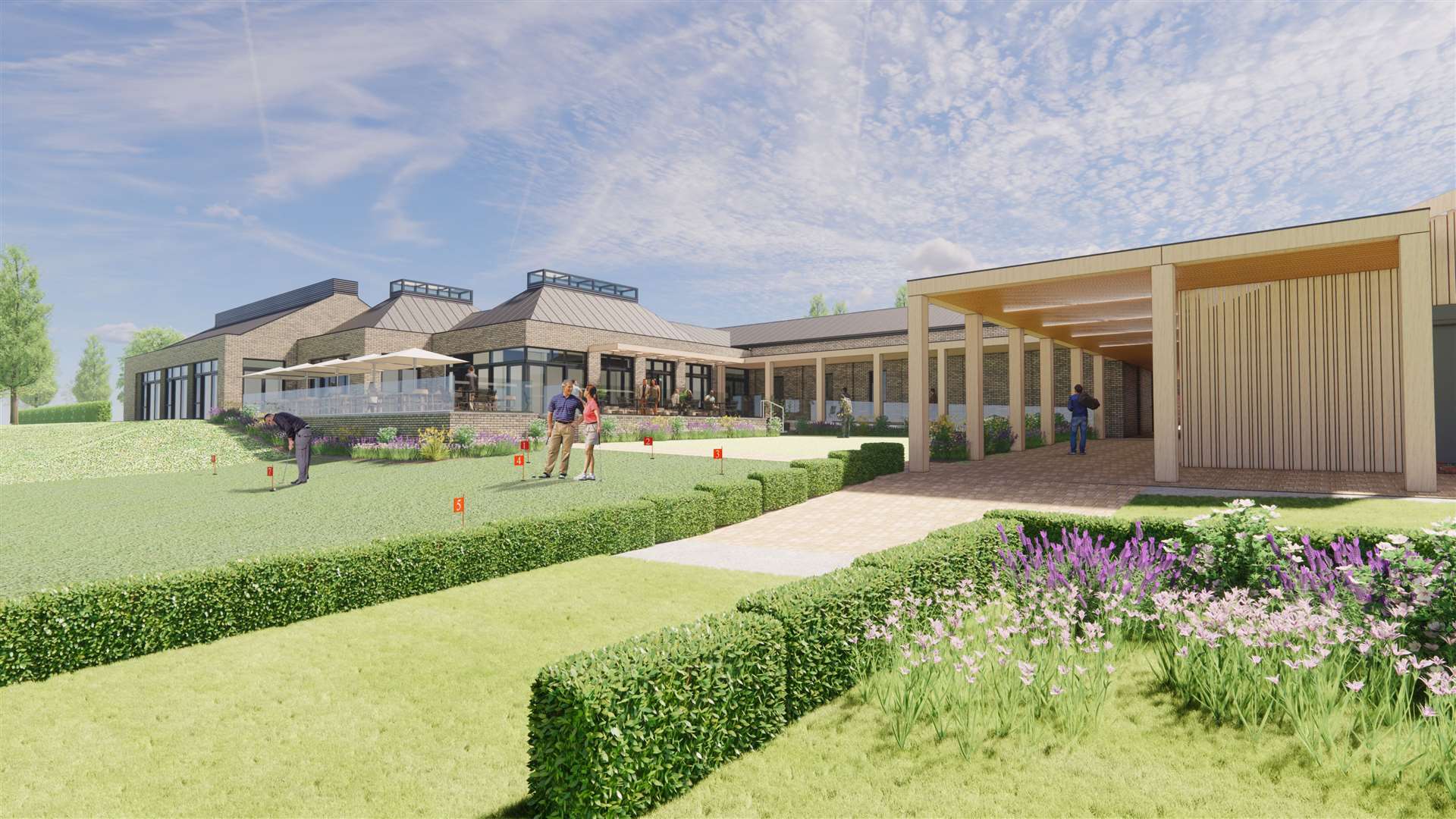 The proposed new clubhouse (57465121)
