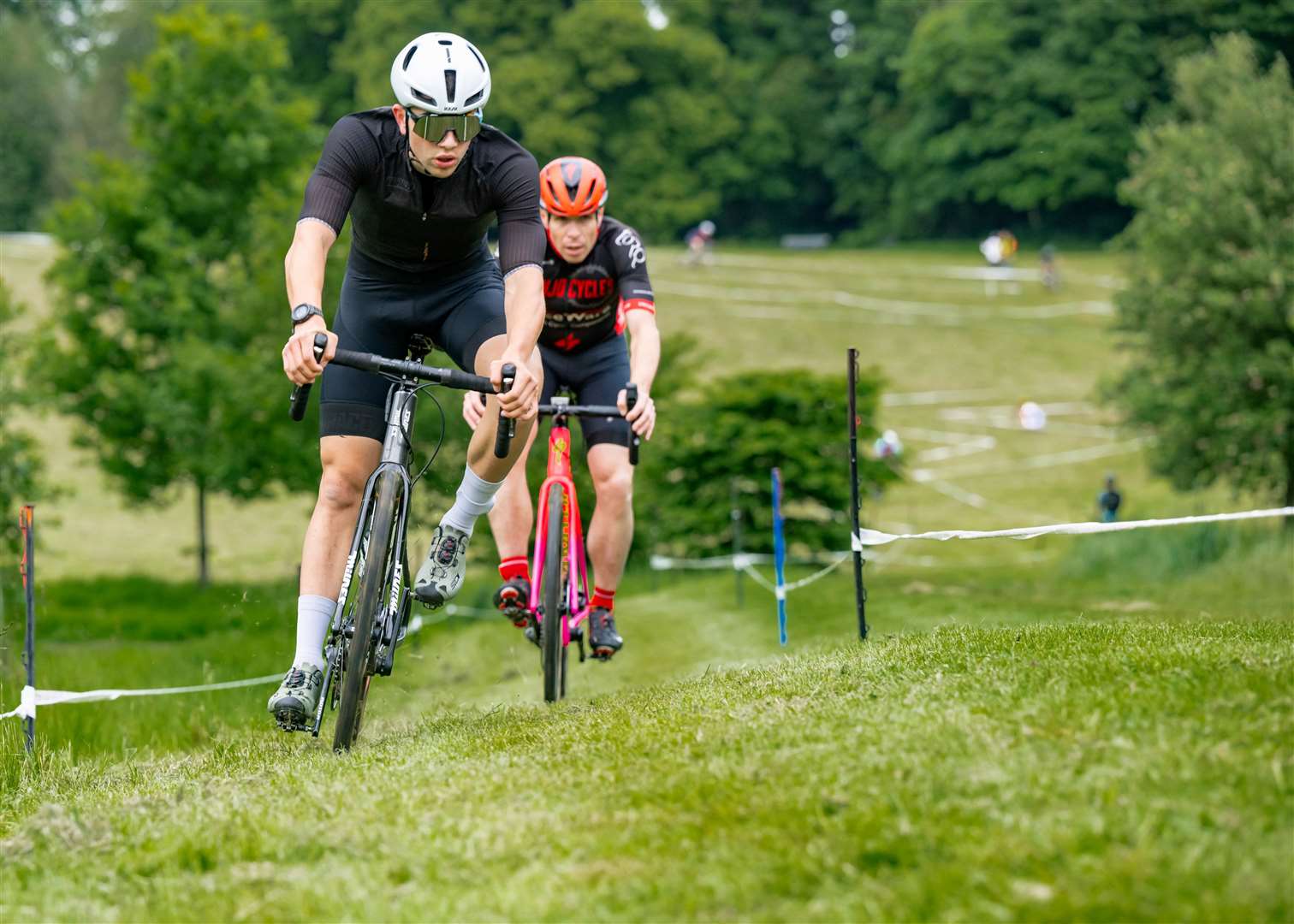 Summer Cyclocross at Newbury's Goldwell Park © David Hill