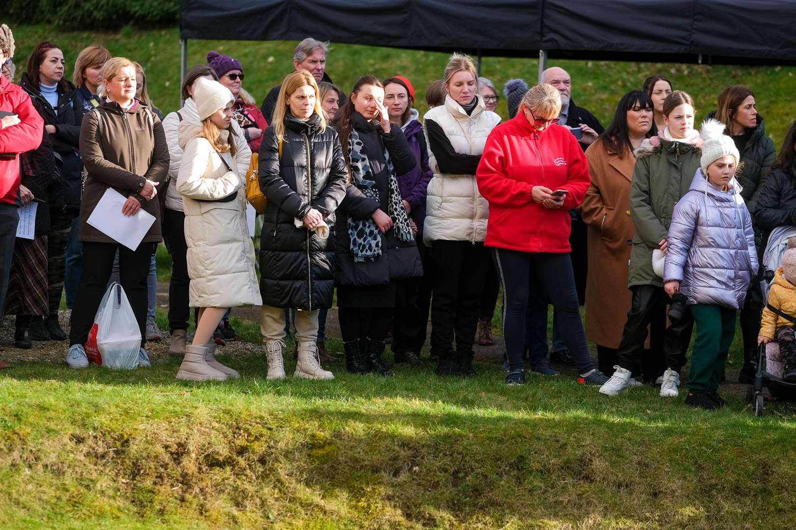 Ukrainian tree planting ceremony at Shaw House